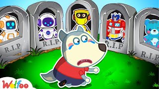 Oh No Please Wake Up Dont Leave Wolfoo  Family Fun Playtime  Wolfoo Family [upl. by Silverts]