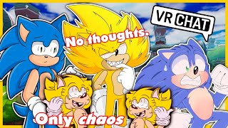 Another Fleetway Movie Sonic meets A Roll of Chaos  VRCHAT Reaction [upl. by Korwun364]