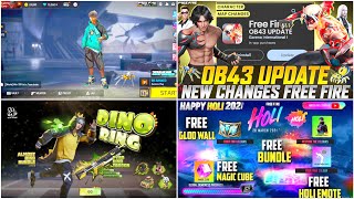 New Update 😱  free fire advance server  ff advance server  ob43 new update free fire 🤫 [upl. by Nomar681]