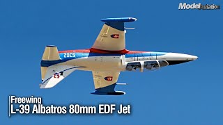 Freewing L39 Albatros 80mm EDF Jet  Model Aviation magazine [upl. by Gwyneth]