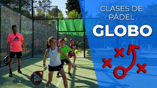 👉 CLASES DE PADEL · Ejercicios de GLOBO 🎾  Padelartecom [upl. by Katine]