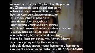 Sin Fronteras Letras  Negro HP Lapiz Conciente Canserbero RMS Norick amp Dkano [upl. by Albertine]