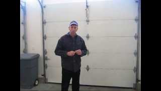 How to Adjust an Automatic Garage Door Opener [upl. by Ahsele]