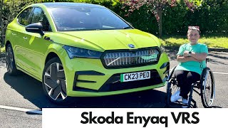 Skoda Enyaq VRS Review [upl. by Salazar]