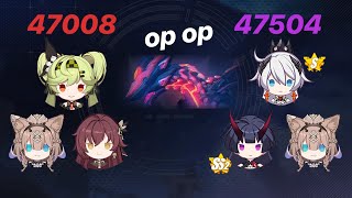 Beat SSS Benares easily with 3 Support Team 47008 HoT HoF team 47504 [upl. by Ashlan]