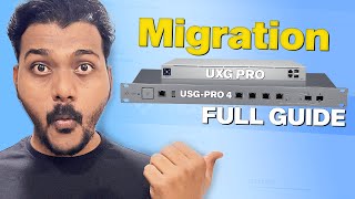 Migrate your USGPro 4 to UXGPro  Full Setup Guide [upl. by Aneeled]