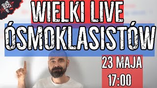 EGZ8 Wielki Live przed Egzaminem Ósmoklasisty [upl. by Scandura113]