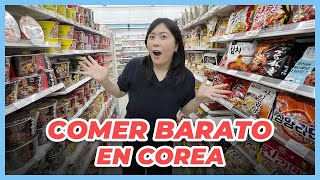 24 hs COMIENDO BARATO en COREA 🍱 Qué hay en la tienda de conveniencia coreana 🍜 LiryOnni [upl. by Ettennaej]