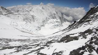 Geneva Spur with view down the Lhotse Face on Mount Everest [upl. by Annaeerb]