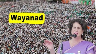 Priyanka Gandhis Outstanding Speech at Nomination Rally in Wayanad Kerala  Lok Sabha By Election [upl. by Bills550]