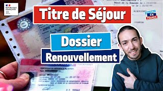 Renouvellement titre de séjour France Procédure en détails تجديد تصريح الإقامة في فرنسا الإجراء بالت [upl. by Ennaeirrac]