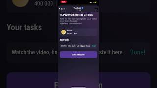 TapSwap video code  10 Best Budgeting Apps  10th August [upl. by Yenobe]