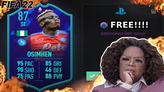 POTM OSIMHEN IS THE BEST SBC EVER [upl. by Severn]