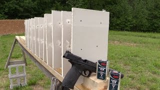 How many pieces of drywall will a 22lr go through [upl. by Moe]