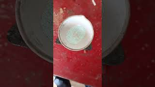 Colour changing reversible reaction of copper sulphate  Experiment shorts experiment CuSO4 [upl. by Strohl]