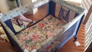 DIY EASY PLAYPEN MEMORY FOAM MATTRESS [upl. by Sinnoda155]