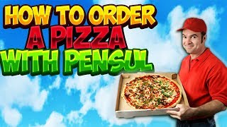 How To Order A Pizza With Pensul  Minecraft Skyblock [upl. by Cockburn275]