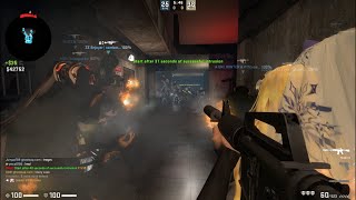 CSGO Zombie Escape Mod  Map Objective Collapse  on Ghostcap [upl. by Barrington]