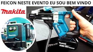 PARAFUSADEIRA DRYWALL MAKITA AUTO ALIMENTAÇÃO SEM FIO A BATERIA [upl. by Etiuqal]