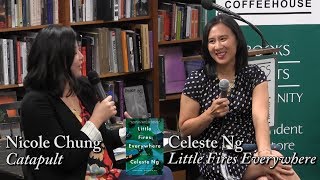 Celeste Ng quotLittle Fires Everywherequot w Nicole Chung [upl. by Bala]