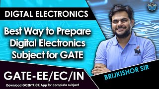 🔴Best Way to Prepare Digital Electronics Subject for GATE 🎯 [upl. by Ettener407]