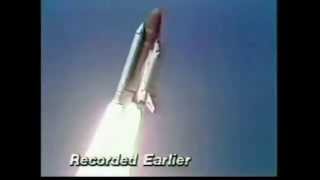 The Challenger Disaster CNN Live Coverage 1100 AM  1200 PM [upl. by Brentt]