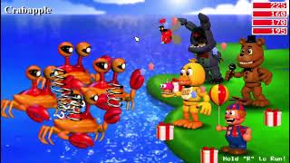 FNAF World Seagoon Defeated [upl. by Brennan]