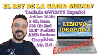 Es el LENOVO IDEAPAD 3 el REY de la Gama Media en 2022 MEJOR PORTATIL Enseño a instalar WINDOWS [upl. by Dyana873]