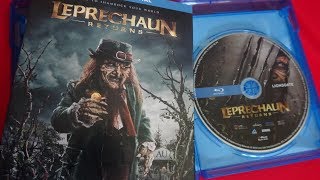 LEPRECHAUN RETURNS 2018 BluRay Unboxing [upl. by Shurlock]