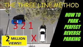 How to Reverse Park  PERFECT REVERSE PARKING EVERY TIME [upl. by Rafat]