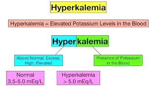 Hyperkalemia  High potassium level treatment  Potassium and Dialysis [upl. by Notaes]