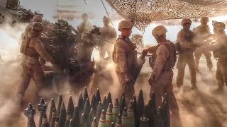 US Marines ROCK the Desert with M777 Howitzer Firepower [upl. by Tris794]