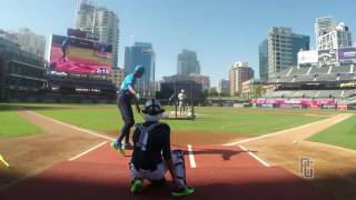 HunterGreene17 amazed PGAllAmerican 16 including Ken Griffey Jr GoPro [upl. by Lorianna]