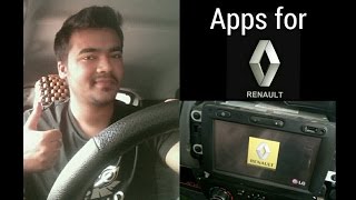 Renault Media player supporting Apps for authentication key and Scanner [upl. by Suzette]