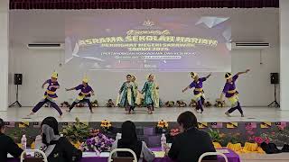 SMK Tatau  Tarian ASAT Peringkat Negeri Sarawak 2024 [upl. by Farnham679]