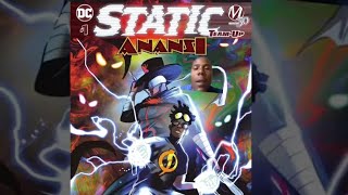 Static amp Anansi’s First Appearance amp Comic Book Team Up Came Out A Year ago [upl. by Llerrut]