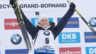 JUSTINE BRAISAZ  MASSSTART LE GRAND BORNAND 2017 INTÉGRAL [upl. by Duile]