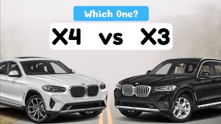 BMW X4 2023 vs BMW X3 2023 Which Wins [upl. by Leumas]