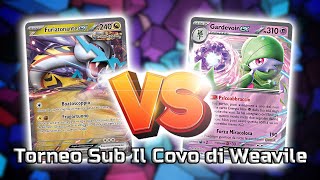 OgerBolt vs Gardevoir Torneo Sub Il Covo di Weavile  Pokémon TCG ITA [upl. by Maibach]