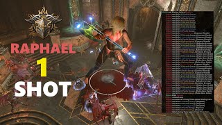 Raphael 1 Shot  Baldur’s Gate 3 [upl. by Leanard]