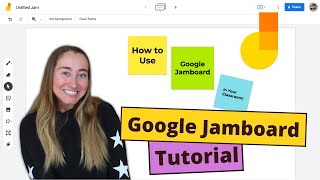 GOOGLE JAMBOARD Tutorial for Teachers 2022  Use Google Jamboard in Your Classroom [upl. by Ellerd]