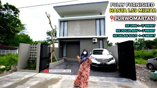 RUMAH MEWAH FULLY FURNISHED DI PURWOMARTANI KALASAN UTARA PAMELA 7 CANDI SAMBISARI KADISOKA [upl. by Ybot414]