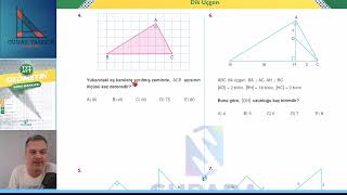 SUPARA TYT AYT GEOMETRİ 2024 DİK ÜÇGEN TEST 1 [upl. by Jerrilee]