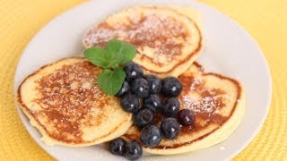 Ricotta Pancakes Recipe  Laura Vitale  Laura in the Kitchen Episode 560 [upl. by Mills]