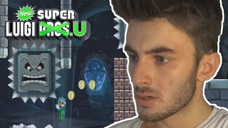 TOUS CES THWOMPS VEULENT MÉCRASER   New Super Luigi U 08 [upl. by Sellma]