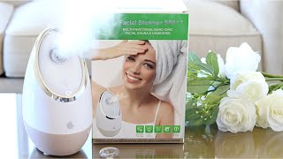 Facial Steamer SPA Microderm GLO  Review  Vanity Planet [upl. by Ellek998]