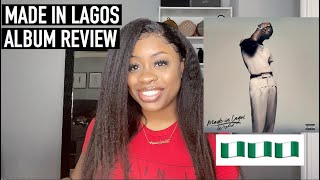 WIZKID MADE IN LAGOS ALBUM REACTION  ALBUM REVIEW [upl. by Nilson]