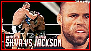 Wanderlei quotThe Axe Murdererquot Silva GOES CRAZY on RAMPAGE Jackson MAD Knockout [upl. by Haimes]