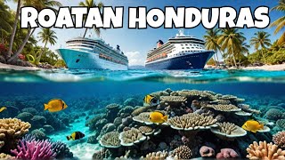 Norwegian Breakaway Cruise Ship Day in Roatan Honduras Port Snorkeling and Sail Excursion  Day 3 [upl. by Abita]