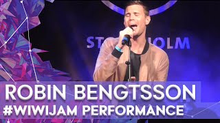 Robin Bengtsson quotConstellation Prizequot Melodifestivalen 2016 at the Wiwi Jam Stockholm  wiwibloggs [upl. by Clyve]